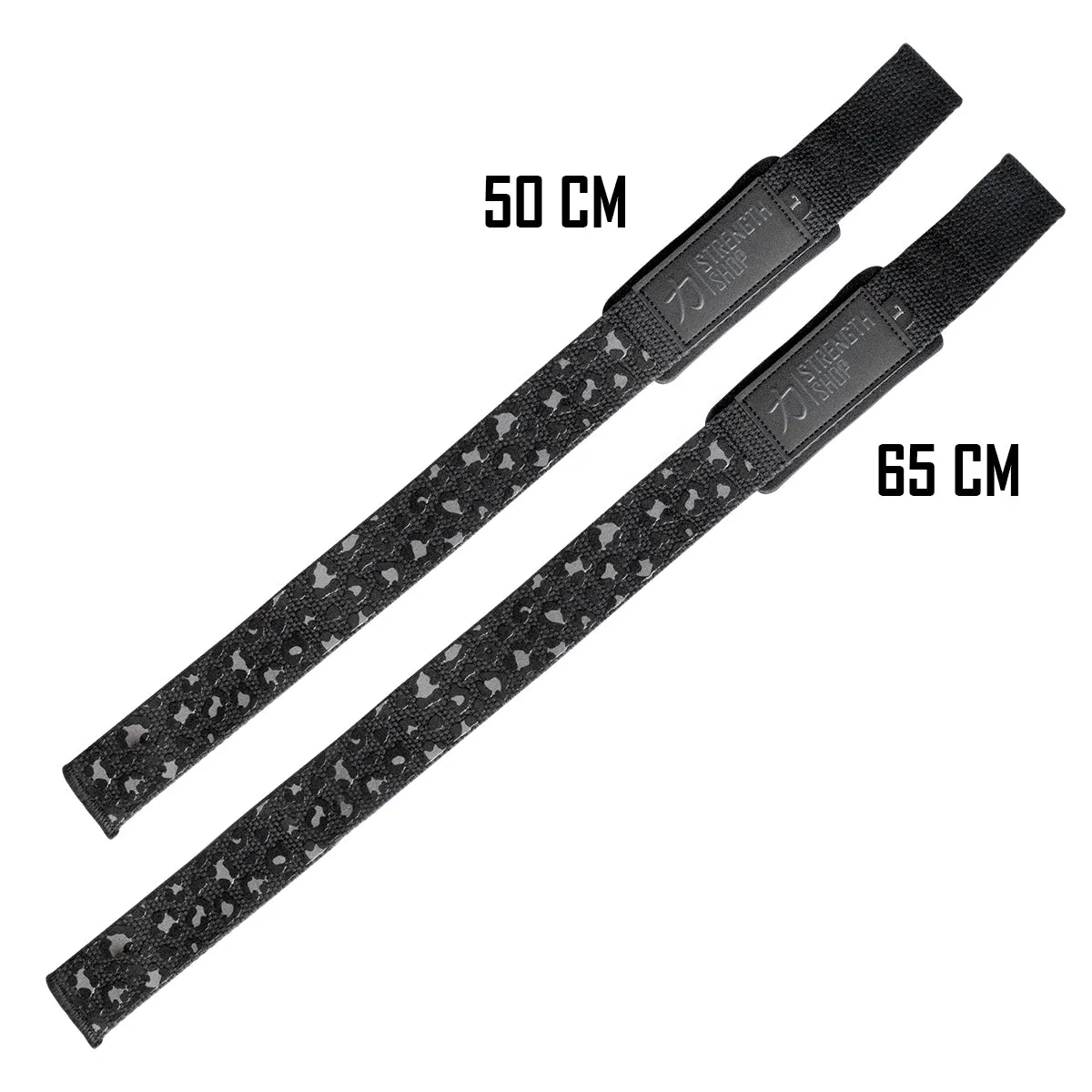 Dark Leo PRO Lifting Straps, 50cm or 65cm /w Grip Pattern