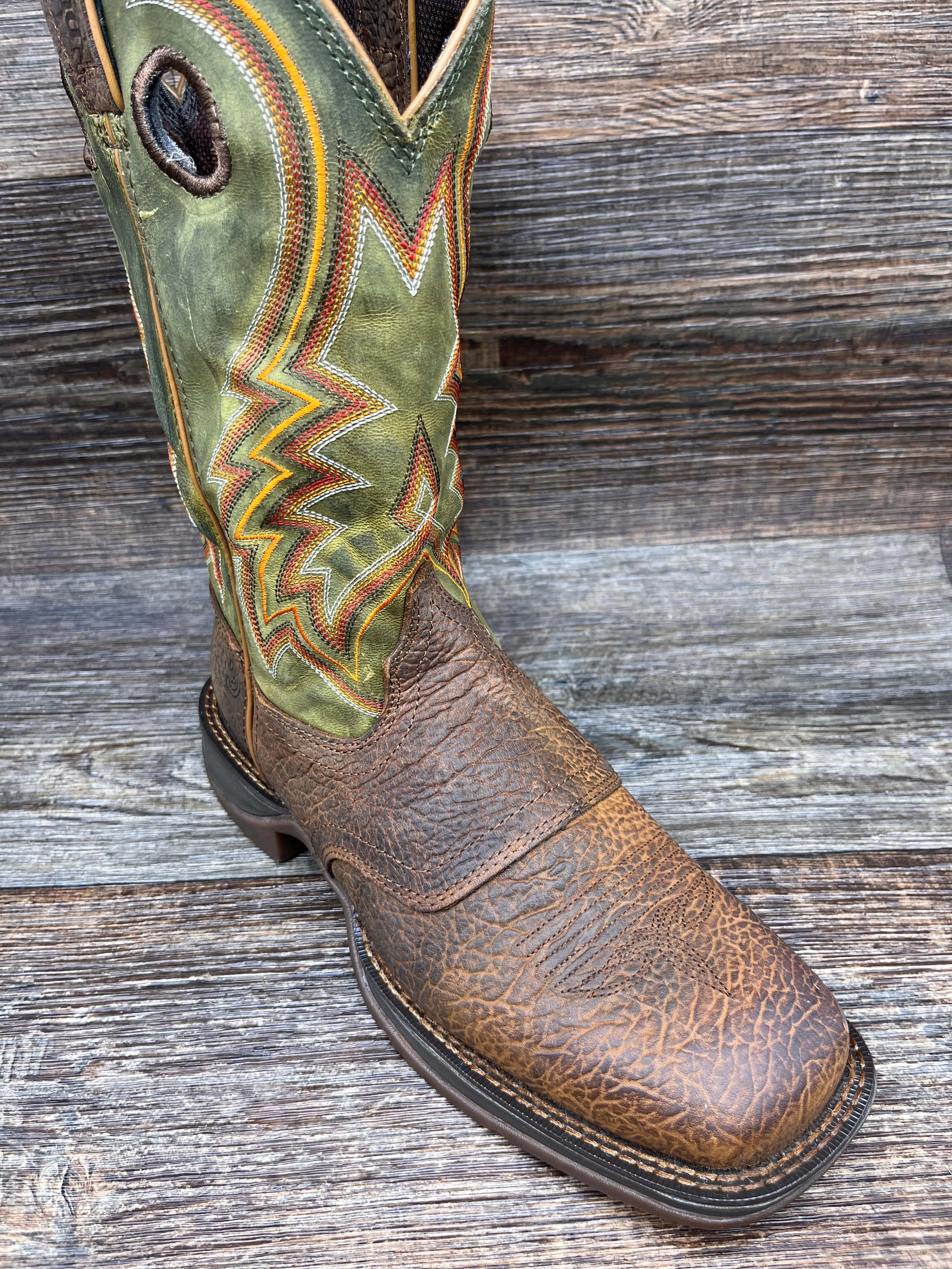 ddb0390 Men's Rebel Square Toe Western/Work Boot by Durango