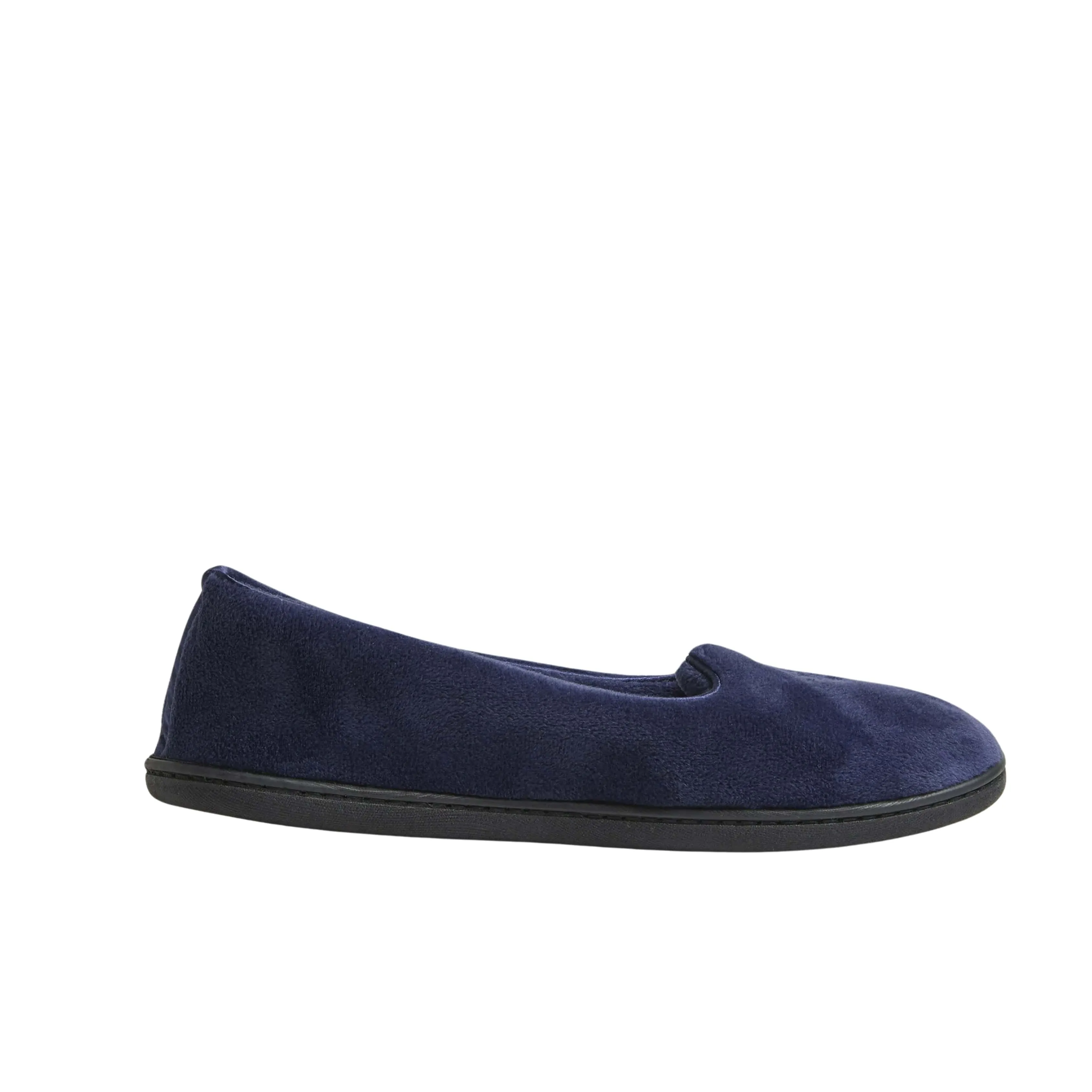 DEARFOAMS -  Rebecca Microfiber Velour Closed Back Slipper