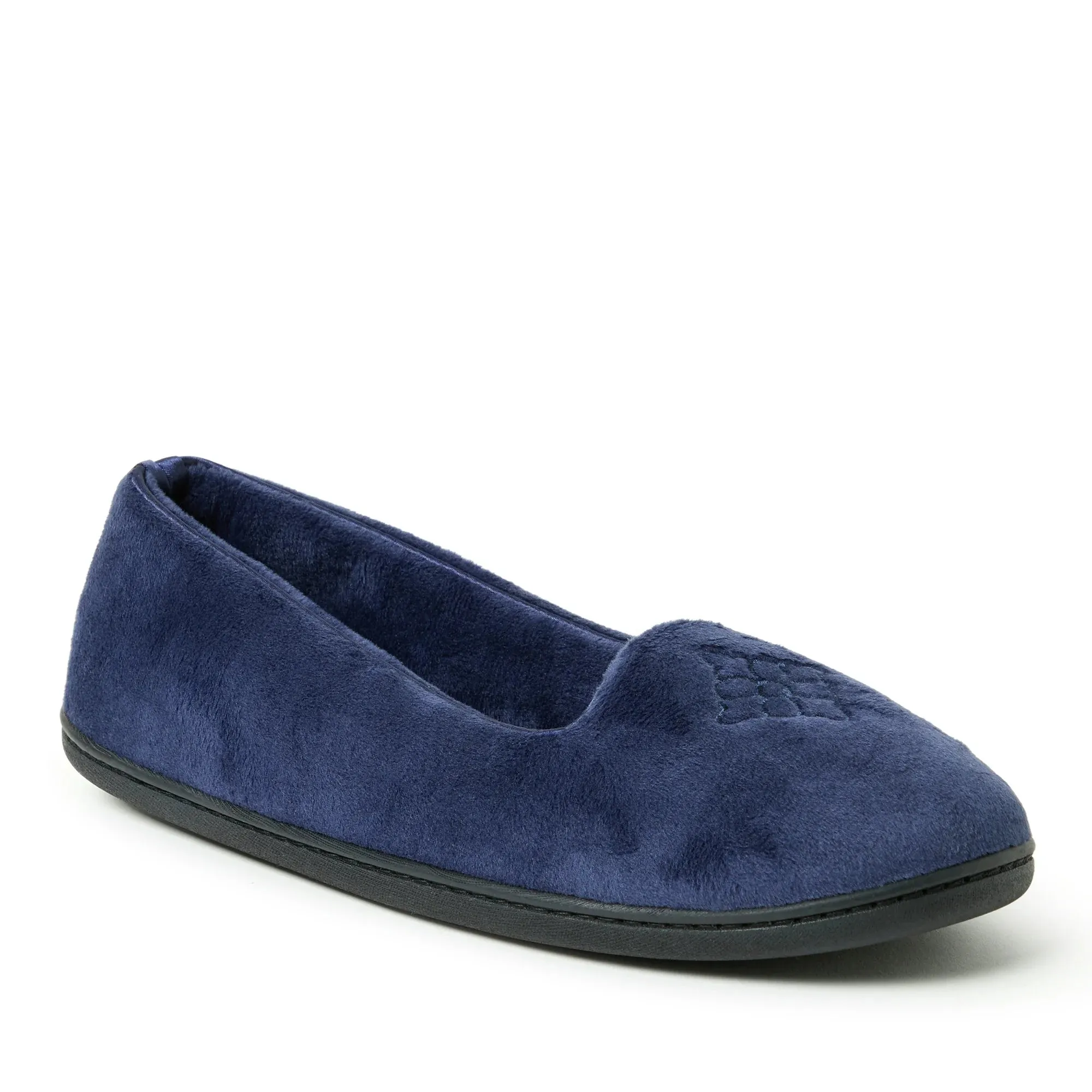 DEARFOAMS -  Rebecca Microfiber Velour Closed Back Slipper
