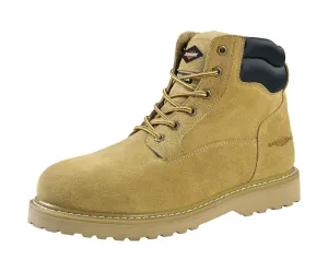 Diamondback Work Boots, 11, Extra Wide W, Tan, Suede Leather Upper, Lace-Up Closure, With Lining :PR: QUANTITY: 1