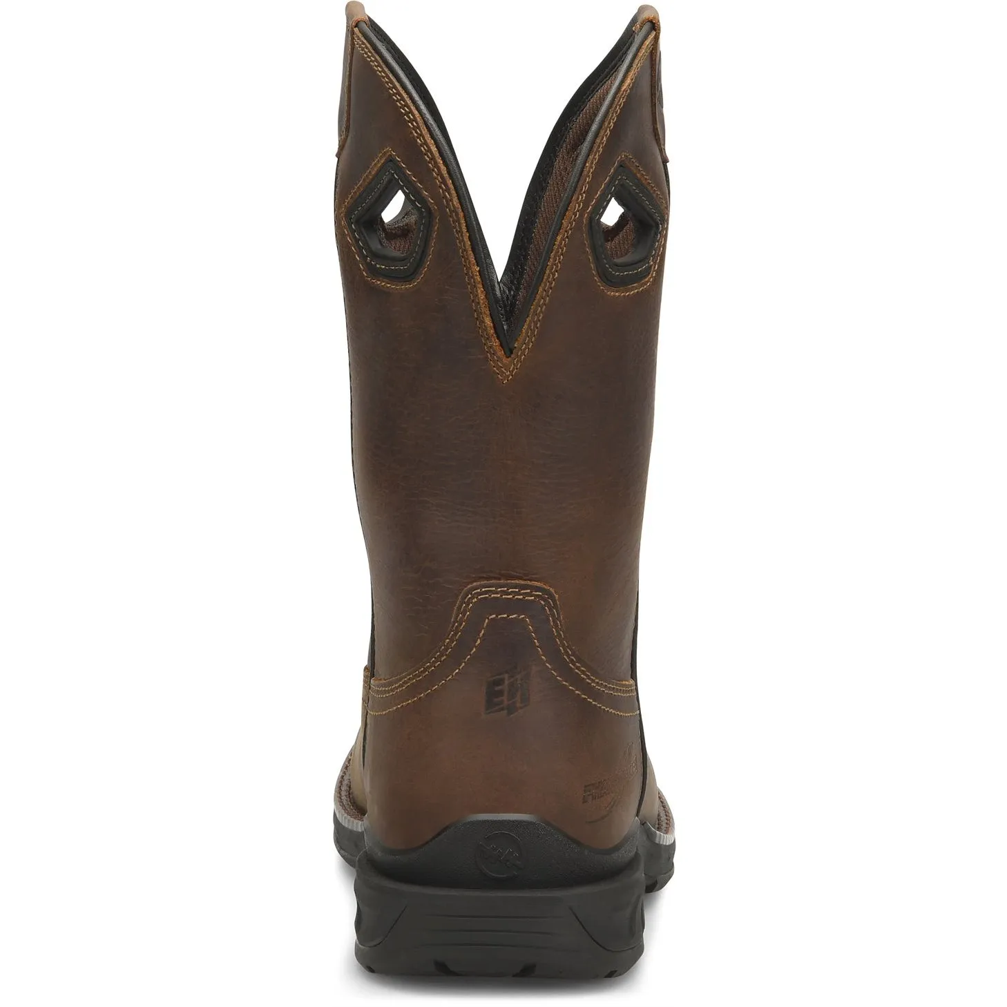 Double H Men's Phantom Rider Zane Comp Toe WP Western Roper Work Boot - DH5367