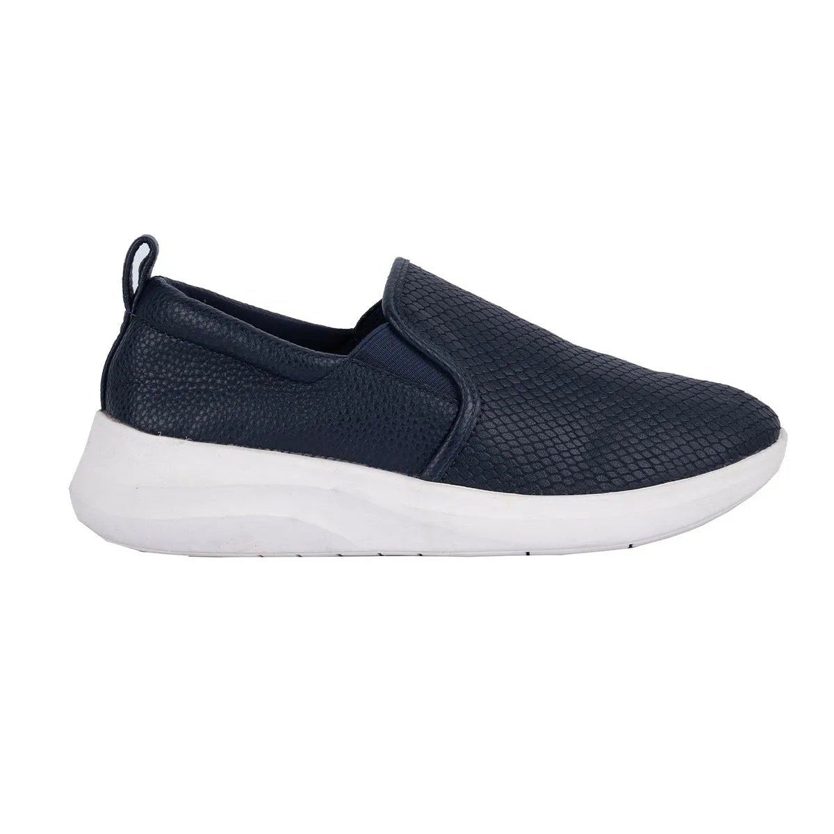 Dune London Eliana Trainers Loafers Leather Blue Colour For Women