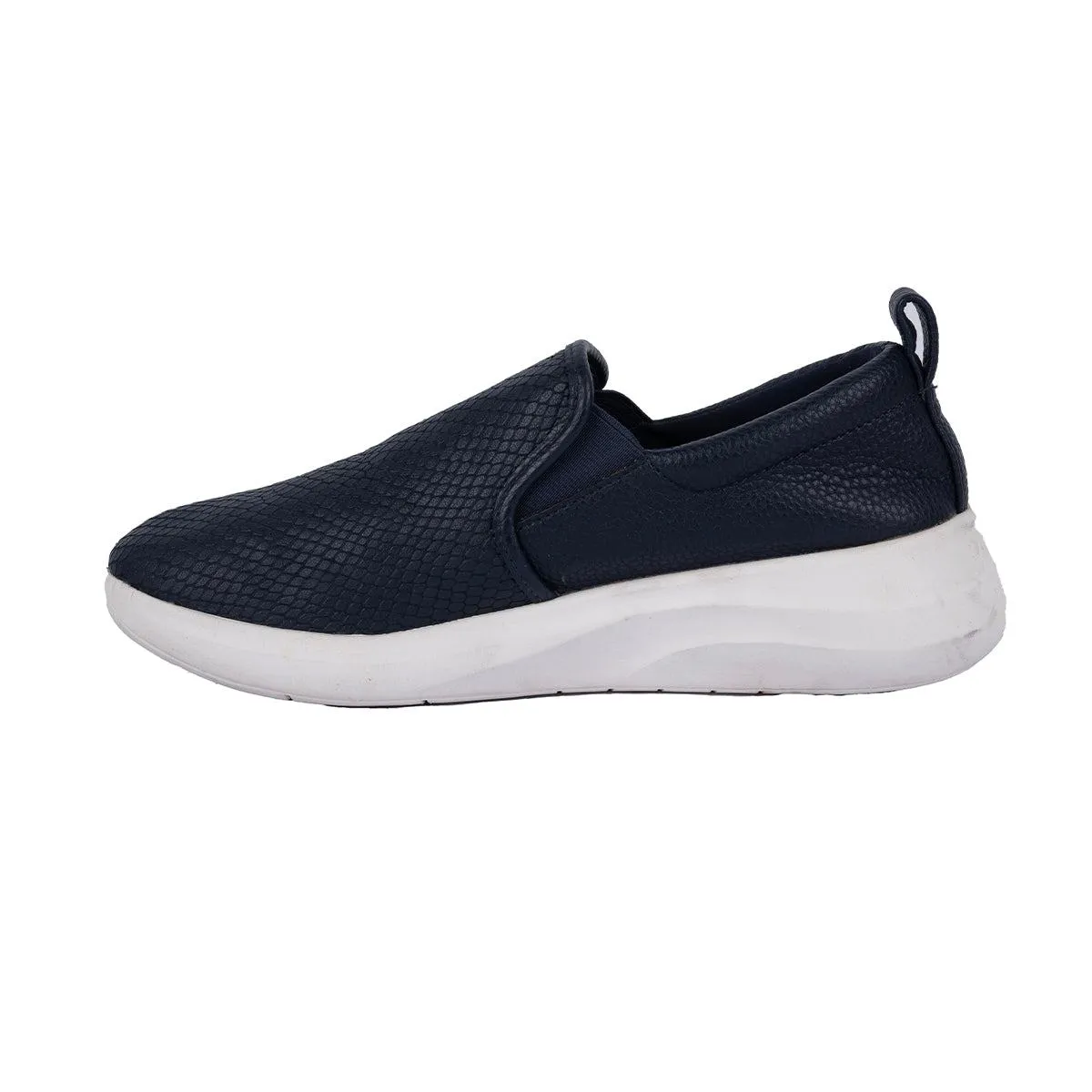 Dune London Eliana Trainers Loafers Leather Blue Colour For Women