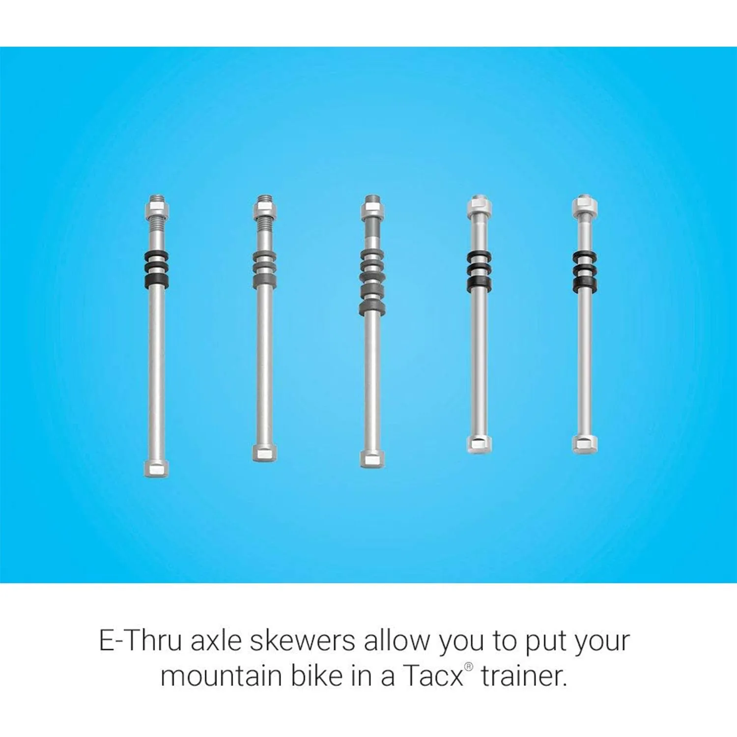 E-Thru Axle Skewer 12mm x 1.75 Rear Wheel