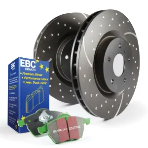 EBC Brakes S10KF1245 S10 Kits Greenstuff 2000 and GD Rotors