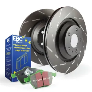 EBC Brakes S2KF1006 S2 Kits Greenstuff 2000 and USR Rotors