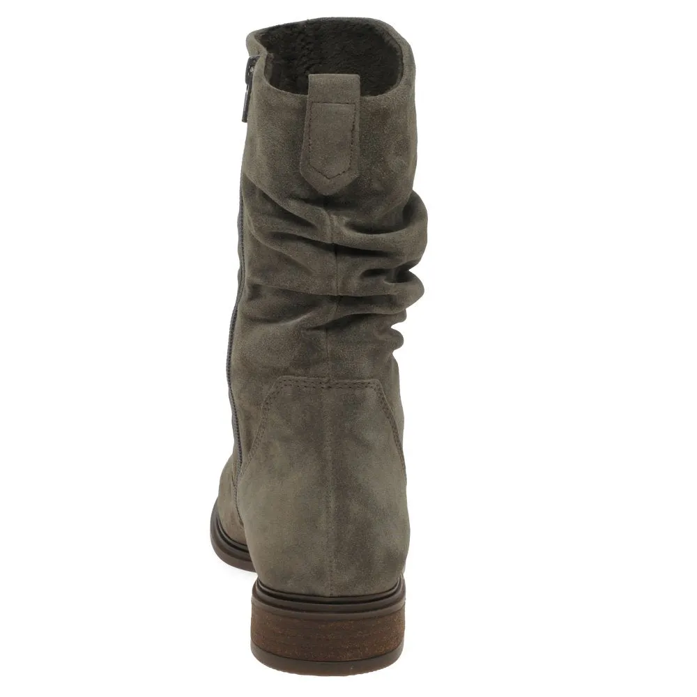 Gabor 52.793.30- Hodie Women's Calf Length Boots - Mohair Suede