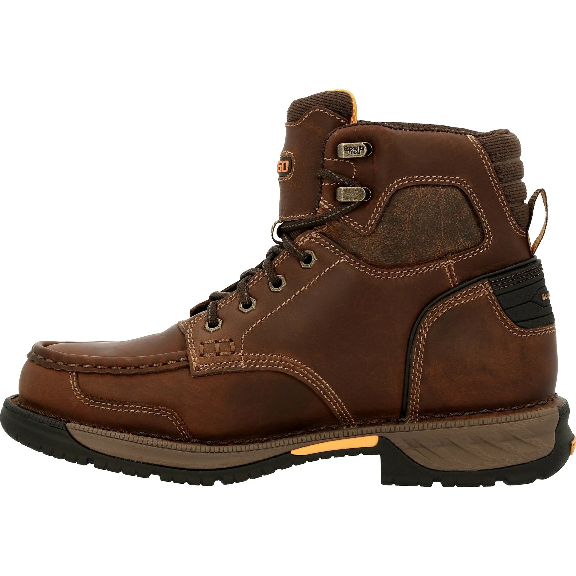 Georgia Men's Athens 360 5" Soft Toe WP Work Boot - Brown - GB00439