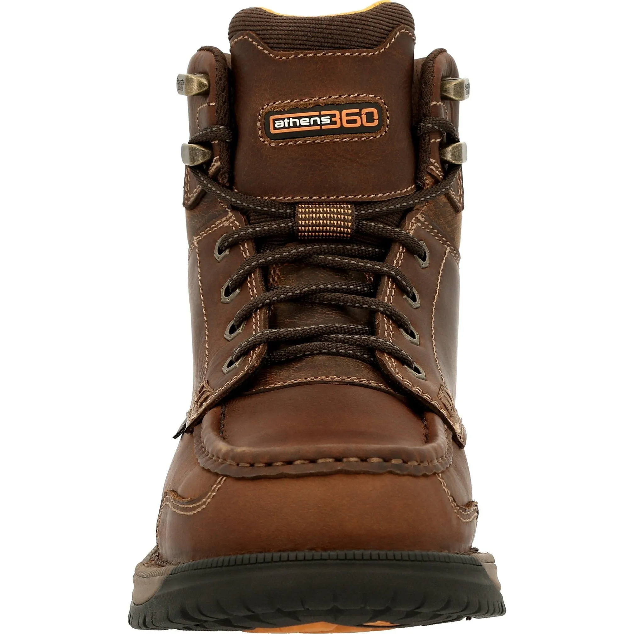 Georgia Men's Athens 360 5" Soft Toe WP Work Boot - Brown - GB00439