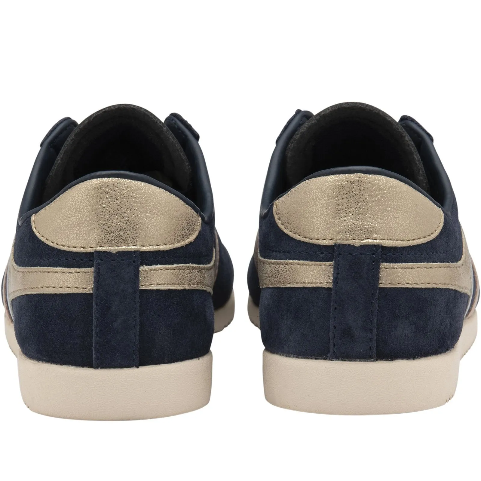 Gola Womens Bullet Mirror Trident Suede Retro Trainers