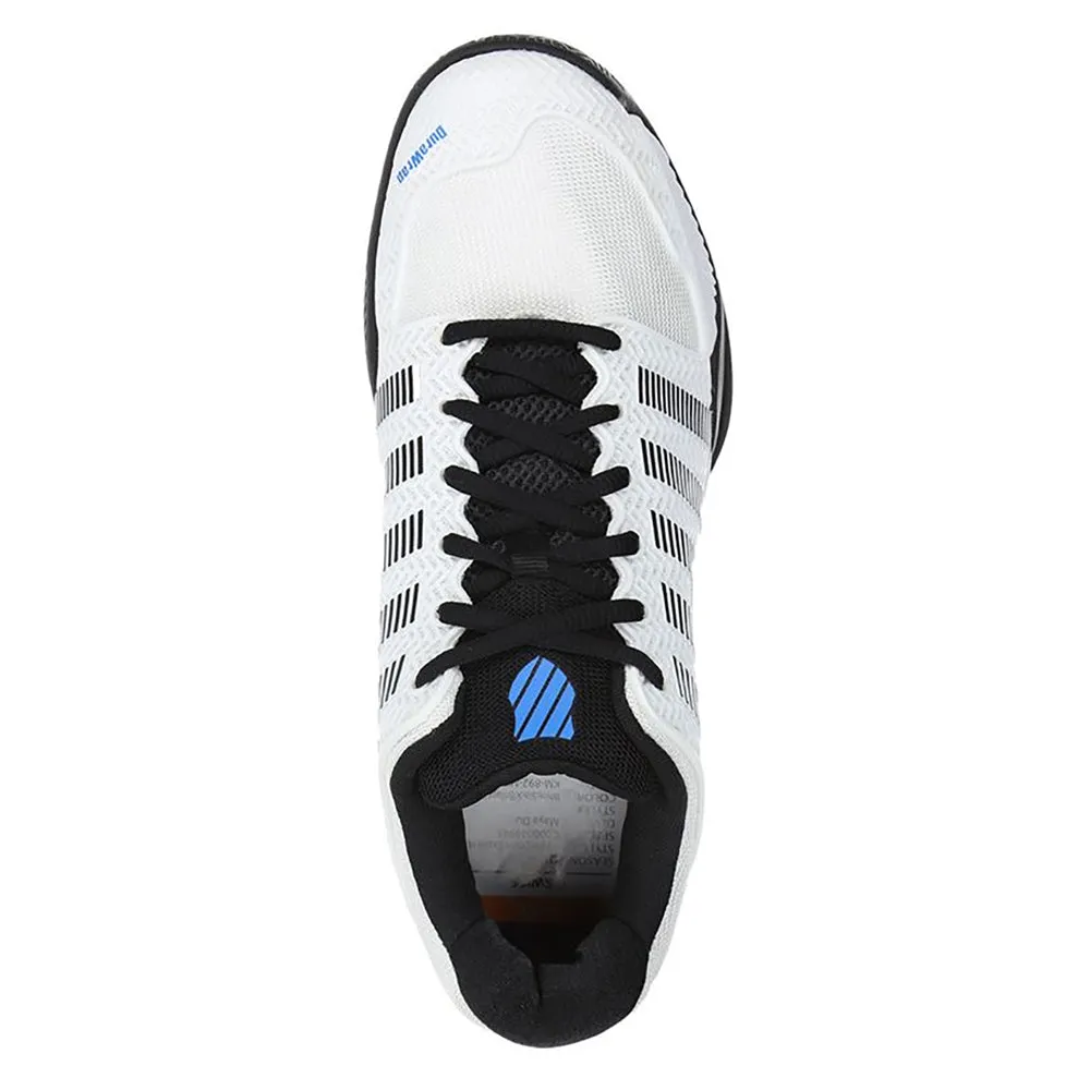 K-Swiss Hypercourt Express White Black Mens Tennis Shoes