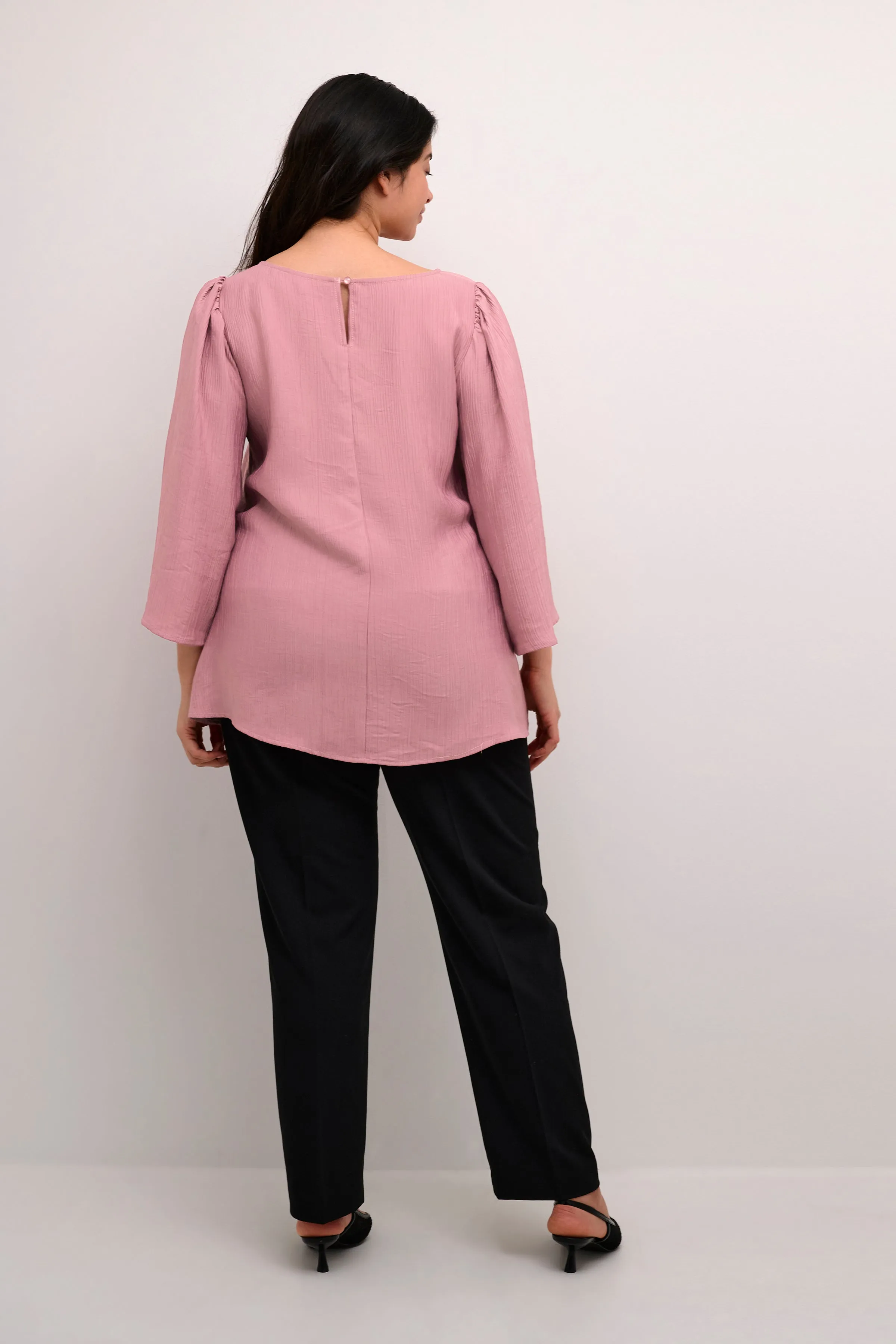 Kaffe Curve Membe Blouse in Pink