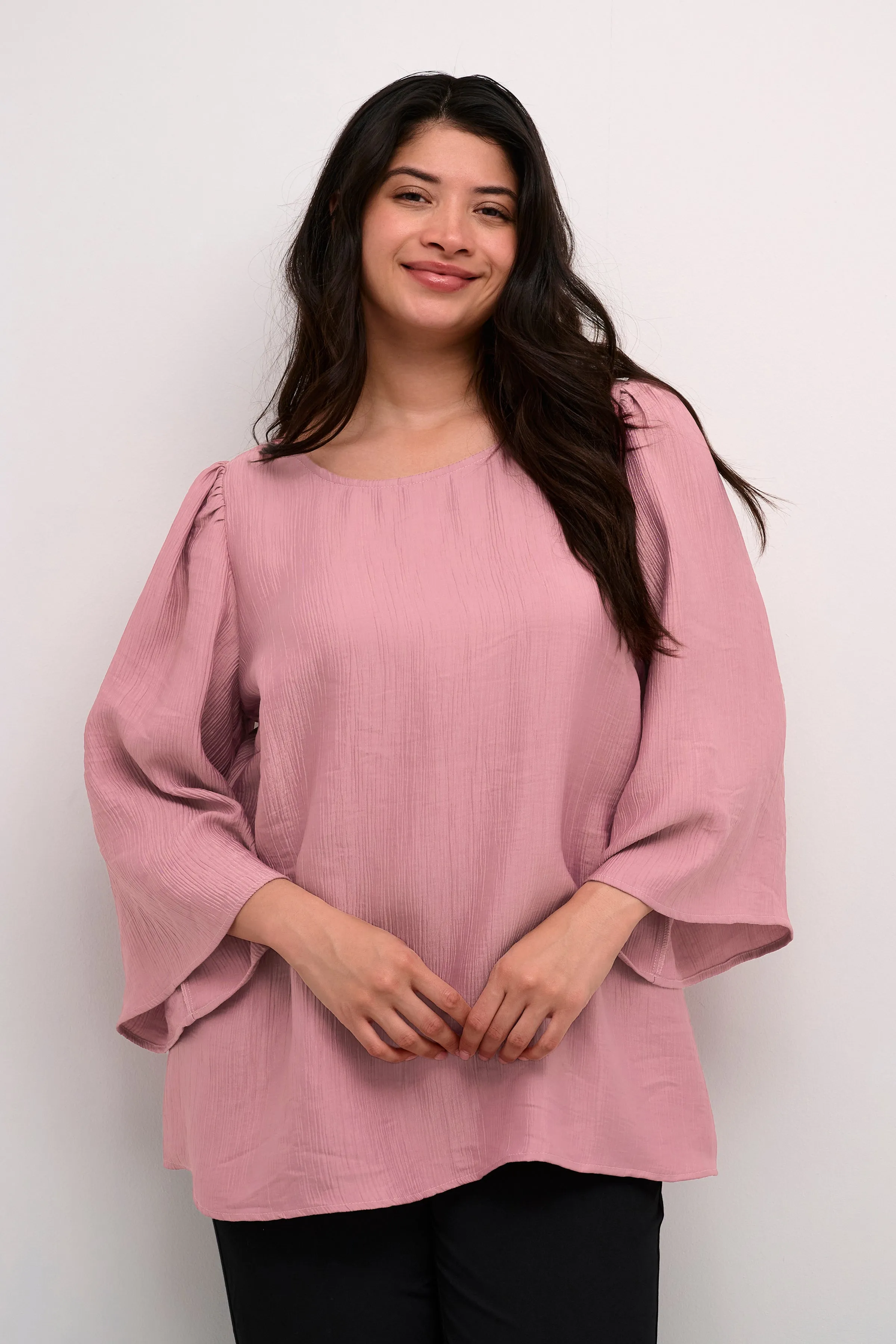 Kaffe Curve Membe Blouse in Pink