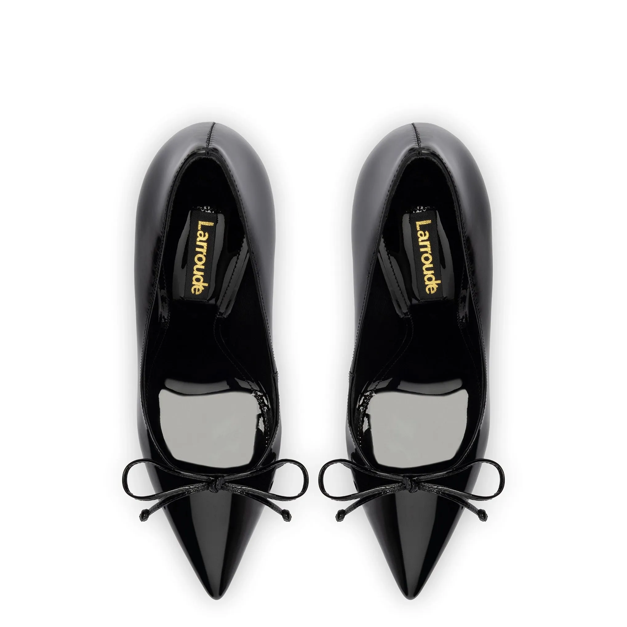 Linda Pump In Black Patent Leather