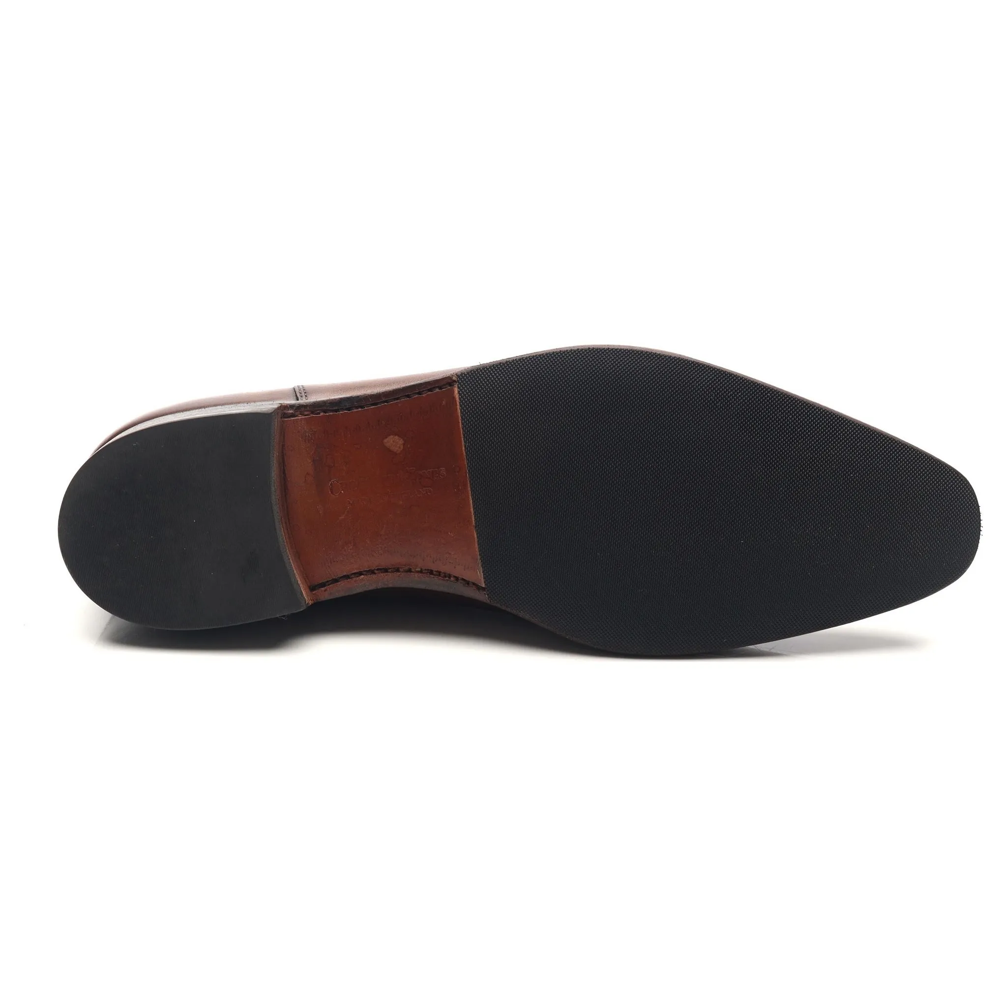 'Lingfield' Dark Brown Leather Chelsea Boots UK 7 E