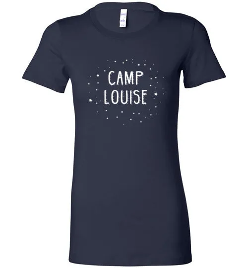 Louise Stars Fitted Short Sleeve T-Shirt