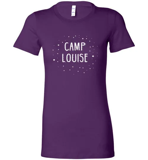Louise Stars Fitted Short Sleeve T-Shirt