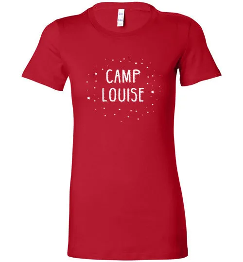 Louise Stars Fitted Short Sleeve T-Shirt