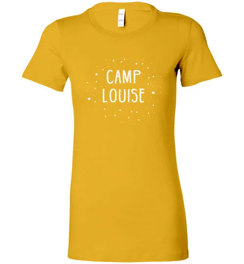 Louise Stars Fitted Short Sleeve T-Shirt