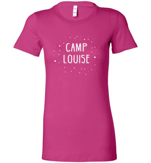 Louise Stars Fitted Short Sleeve T-Shirt
