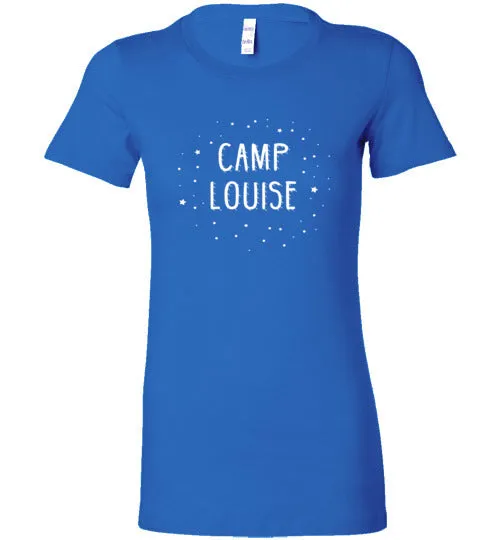 Louise Stars Fitted Short Sleeve T-Shirt