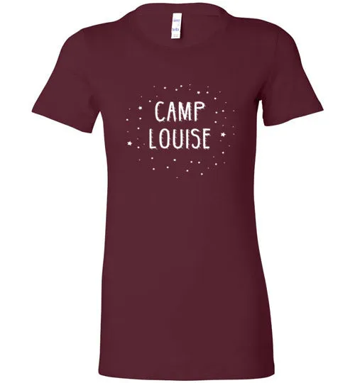 Louise Stars Fitted Short Sleeve T-Shirt