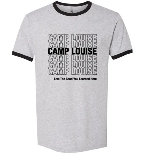 Louise Takeout Ringer Black T-Shirt
