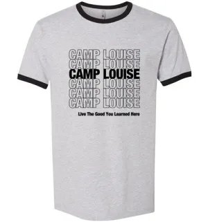 Louise Takeout Ringer Black T-Shirt