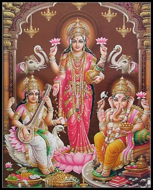 Maa Lakshmi 5D Diamond Painting