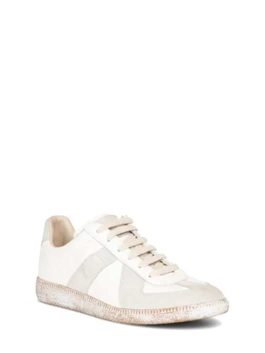 Maison Margiela   20mm Replica leather sneakers 