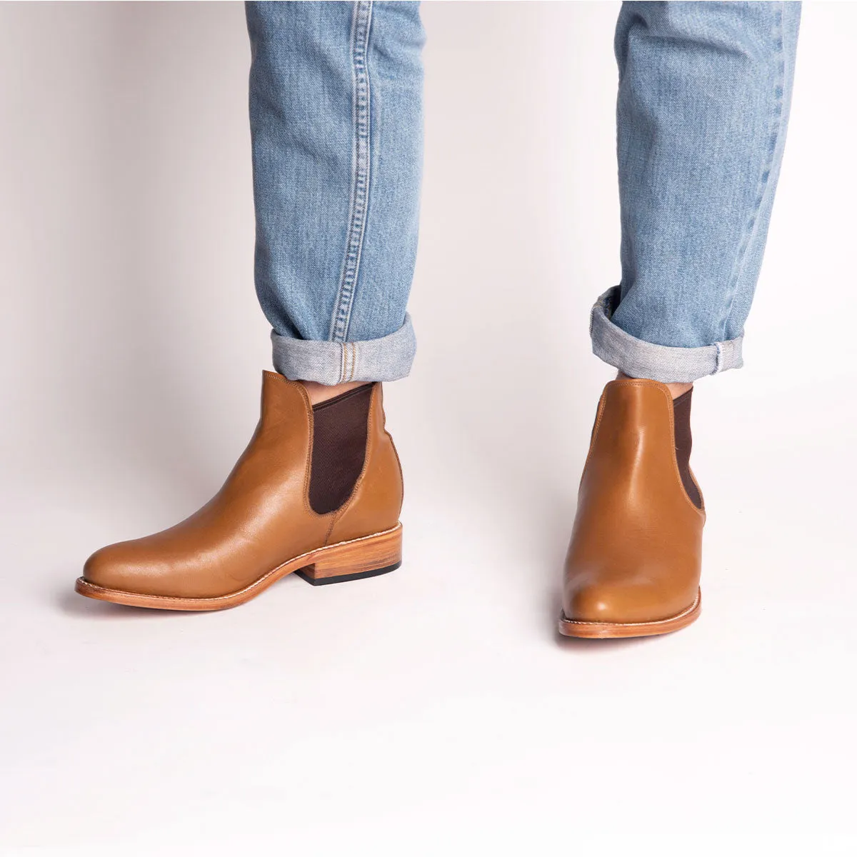 MANUEL Chelsea Boot Cognac