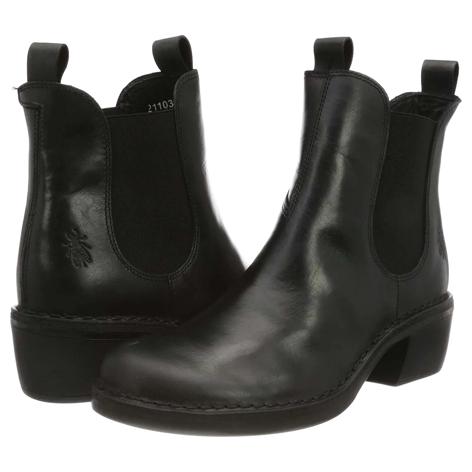 MEME030FLY Rug Leather Women's Ankle Boots - UK 4 - US 6.5-7 Women - EU 37