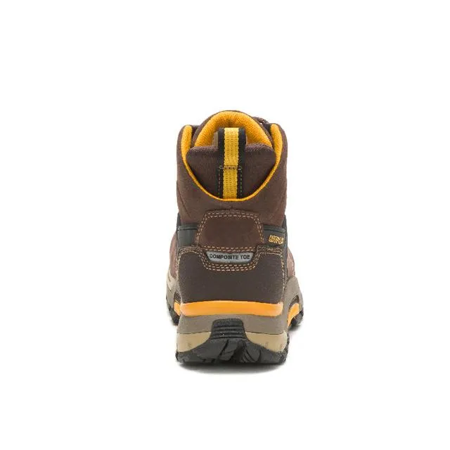 Men's CAT EDGE Waterproof Nano Toe Work Boot | P91230