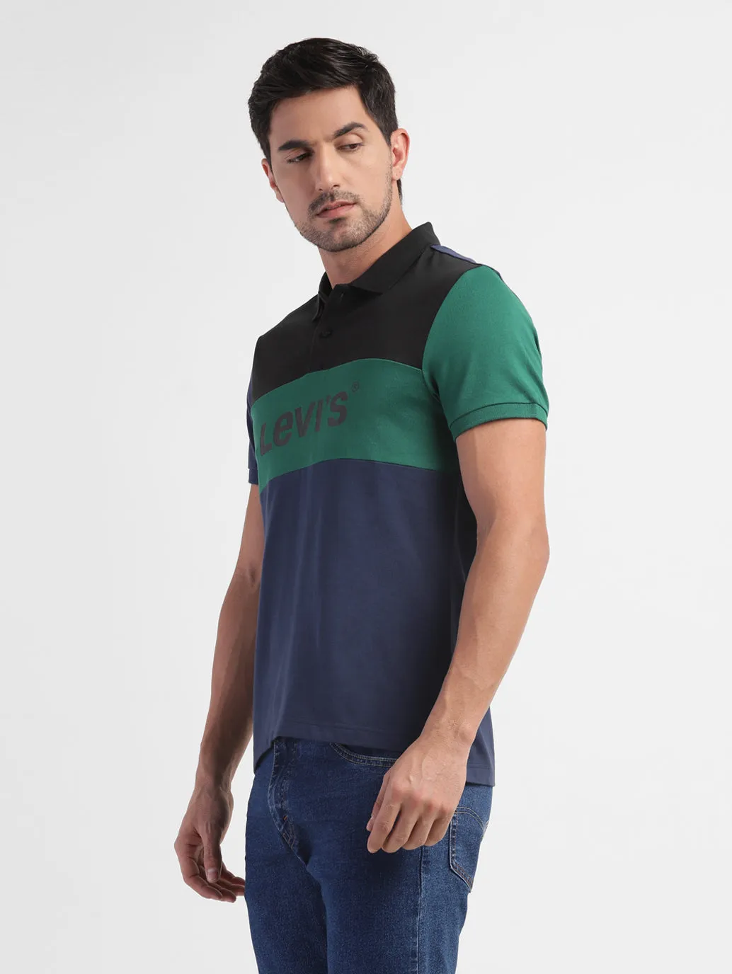 Men's Colorblock Slim Fit T-shirt