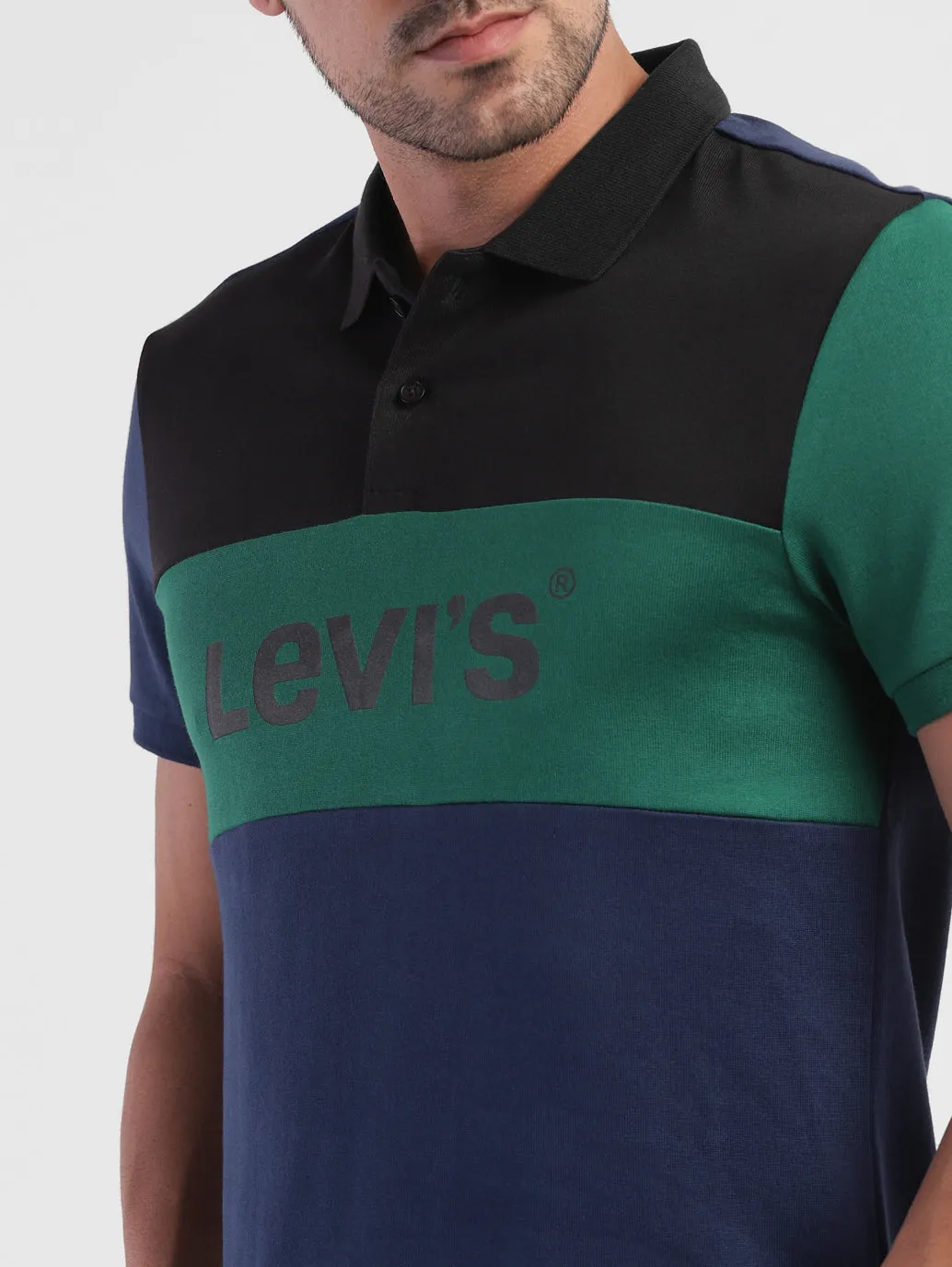 Men's Colorblock Slim Fit T-shirt