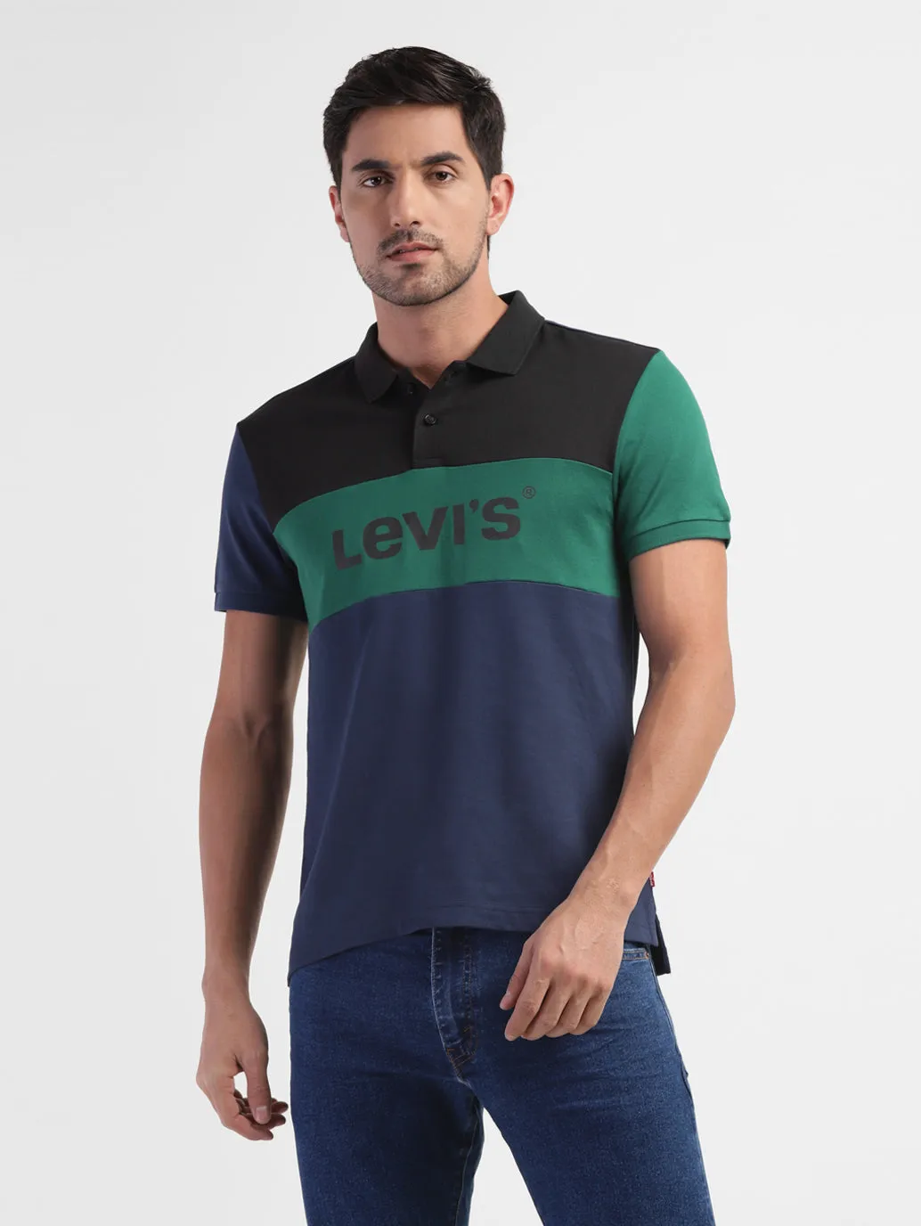 Men's Colorblock Slim Fit T-shirt