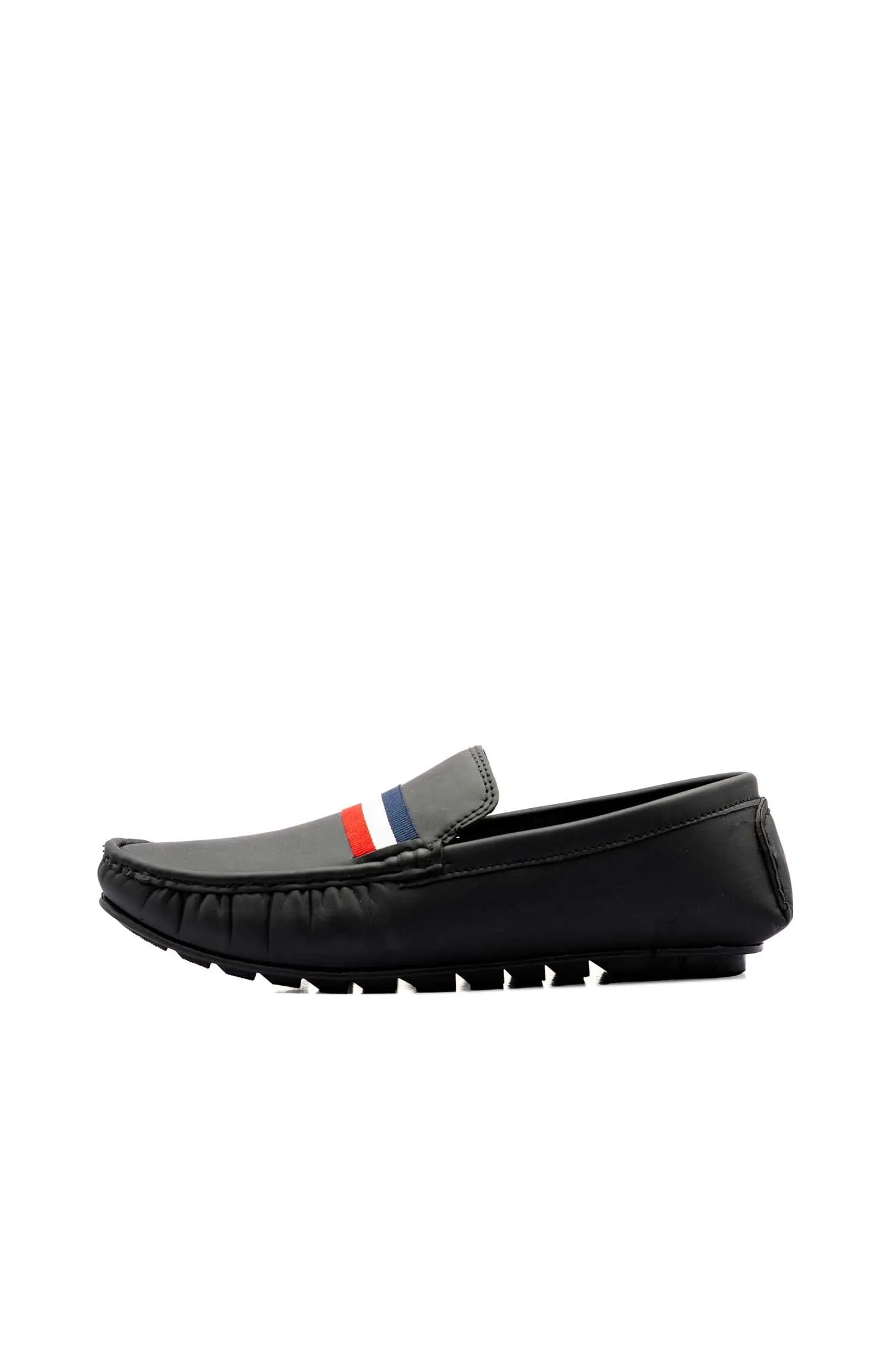 Men's Comfortable Striped Detail Loafers