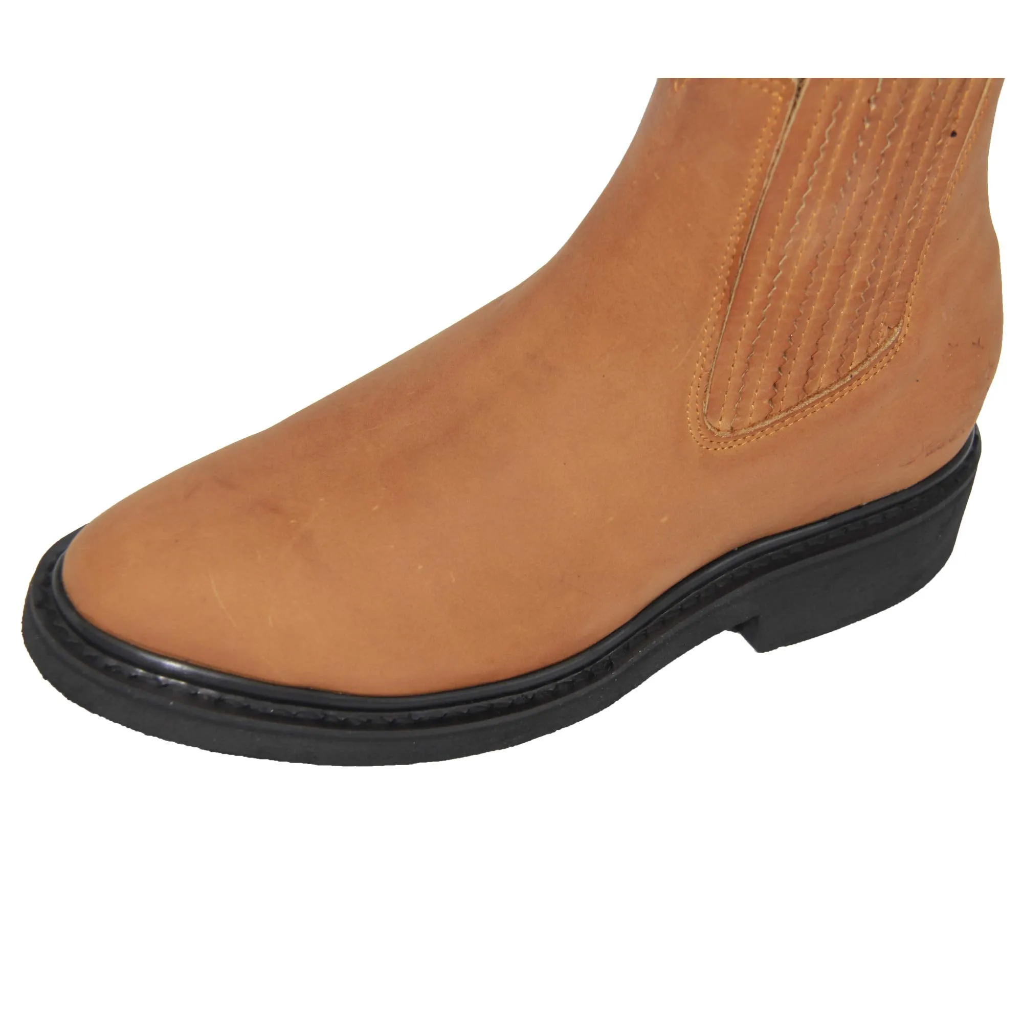 Mens Genuine Leather Short Ankle, Work Boot