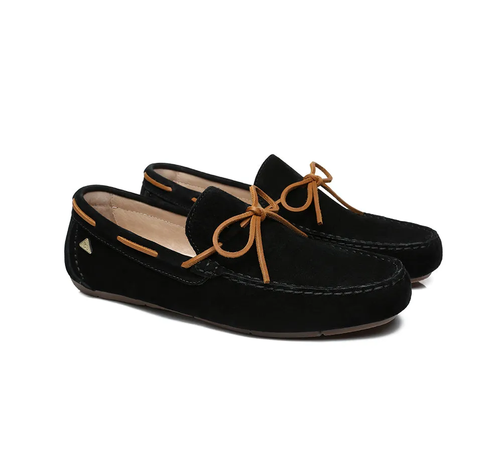Mens Moccasin Leather Loafers Brinn