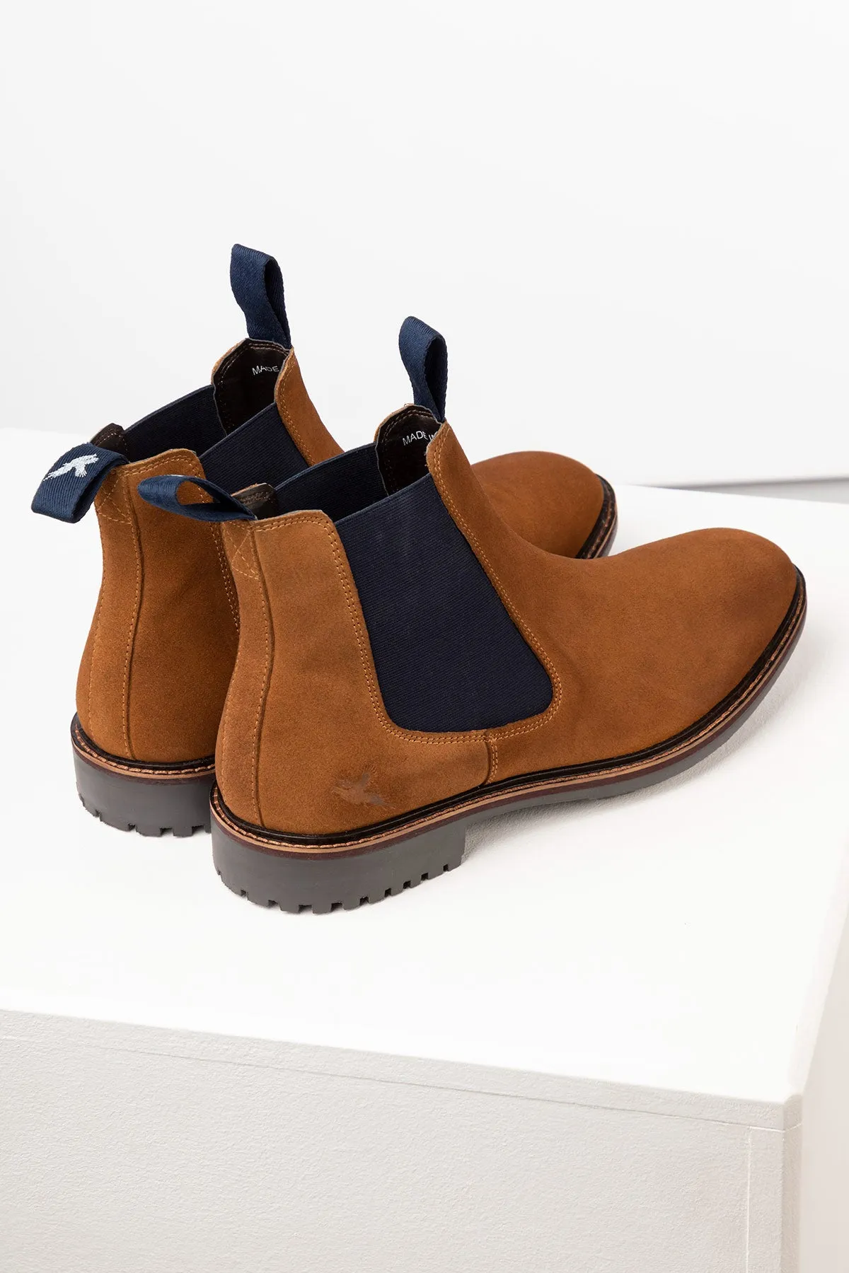 Men's Suede Chelsea Boots - Richmond