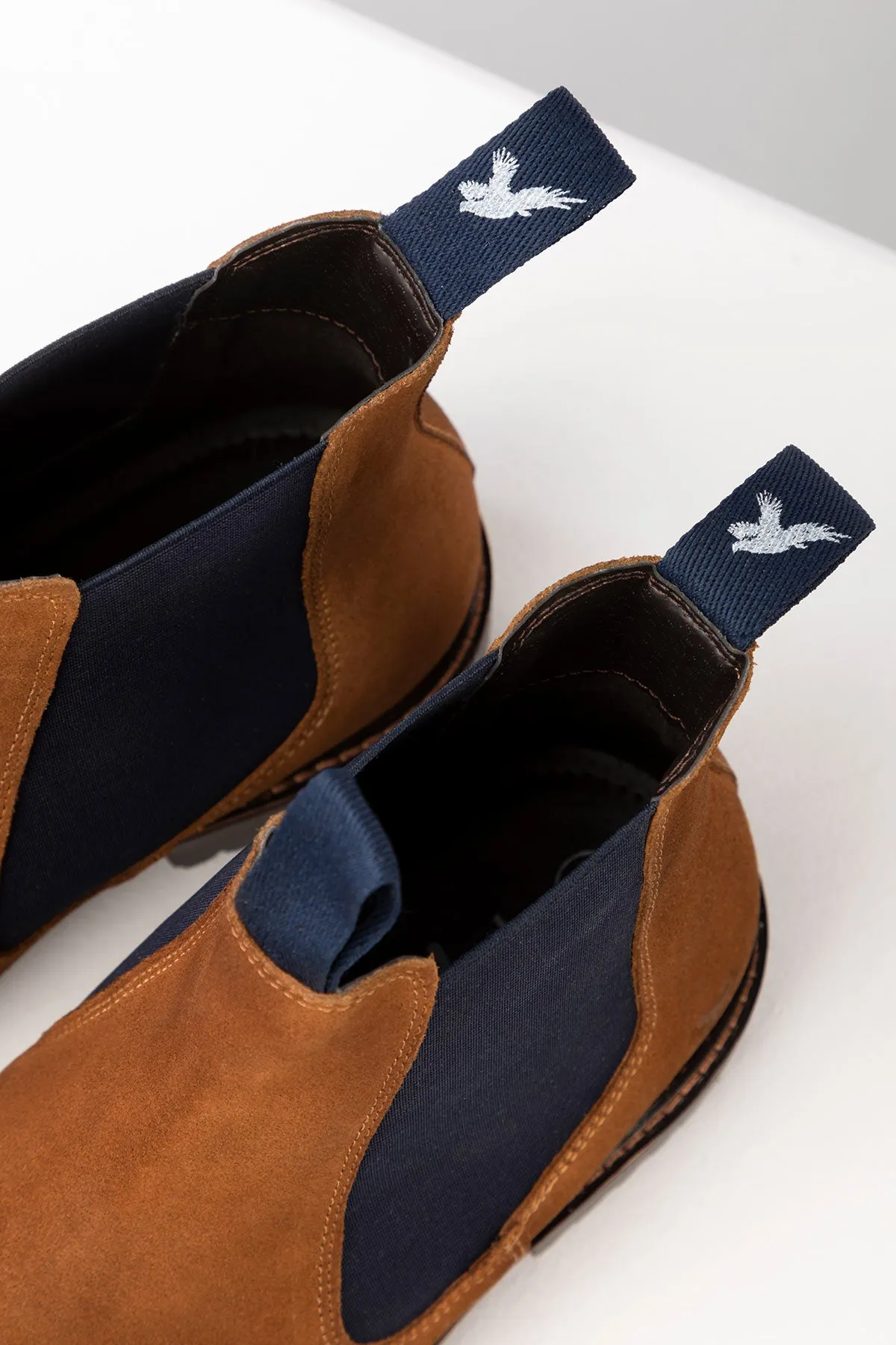 Men's Suede Chelsea Boots - Richmond