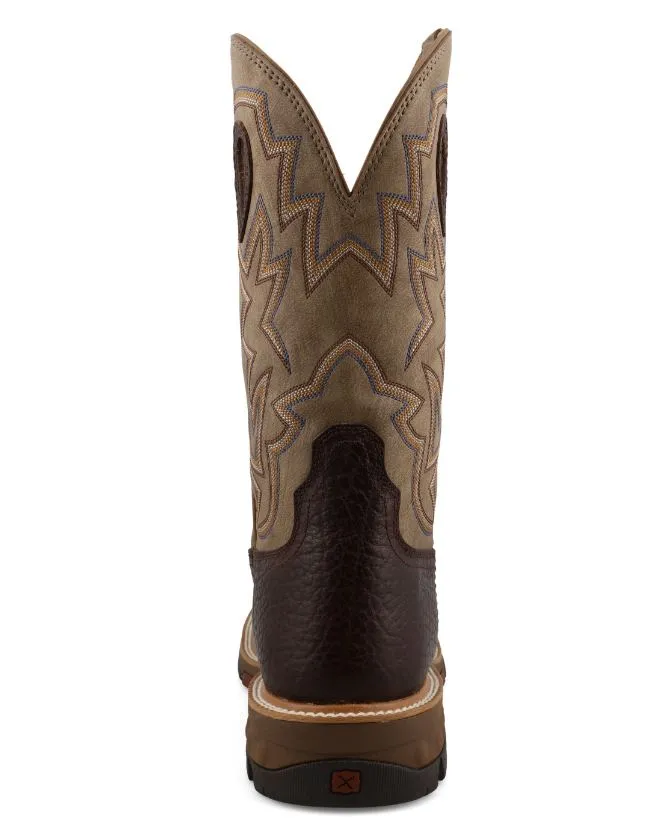 Men's Twisted X 12" Work Boot Nano Square
