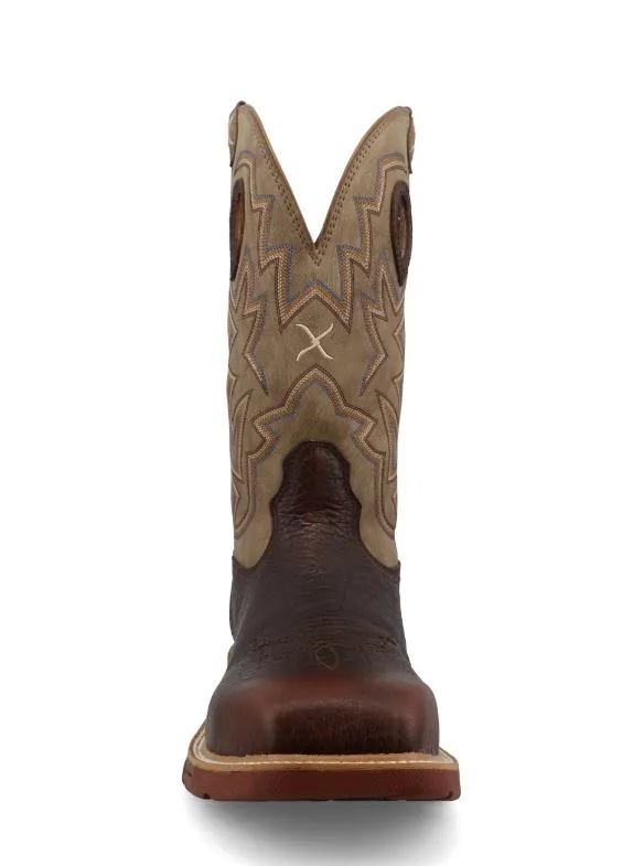 Men's Twisted X 12" Work Boot Nano Square