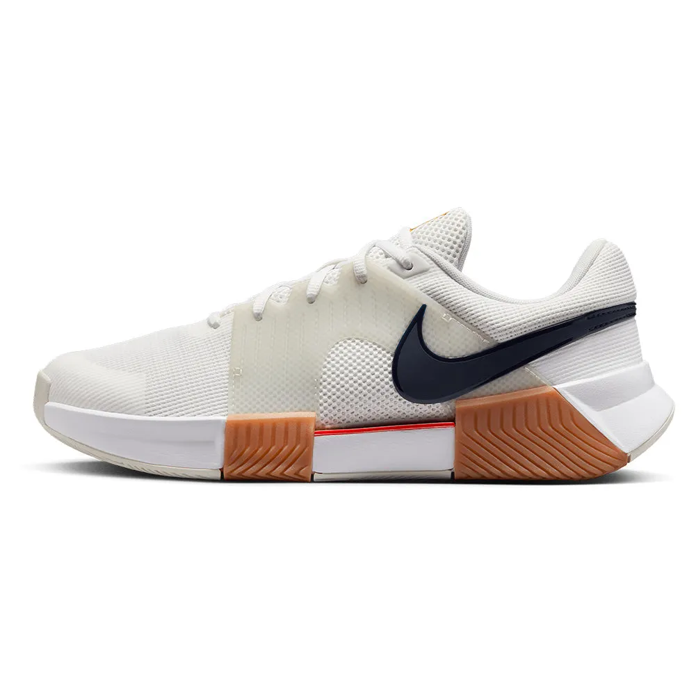 Men`s Zoom GP Challenge 1 Tennis Shoes Summit White and Binary Blue