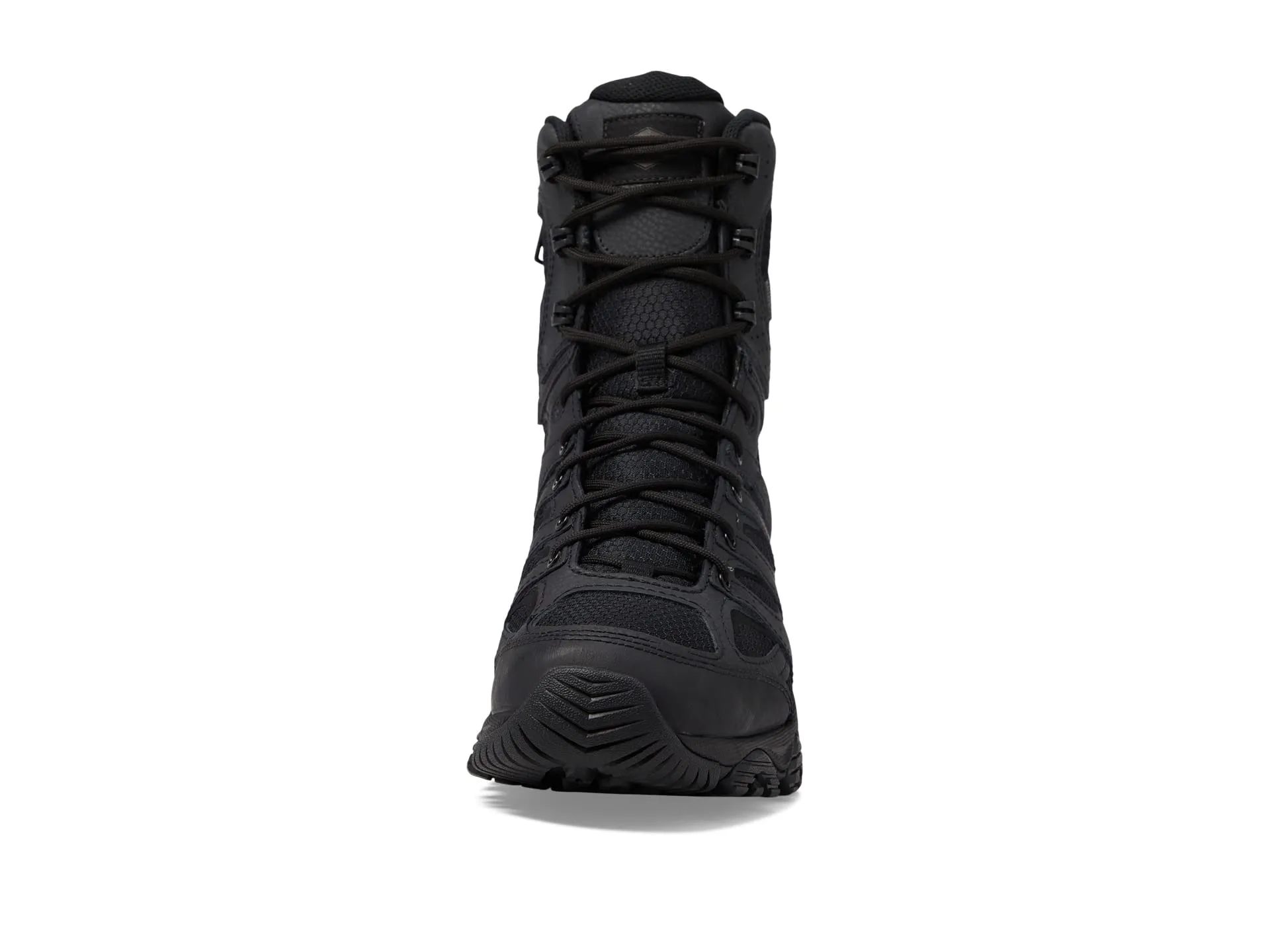 Merrell Work Moab 3 8" Tactical Zip Wp Boots, Black
