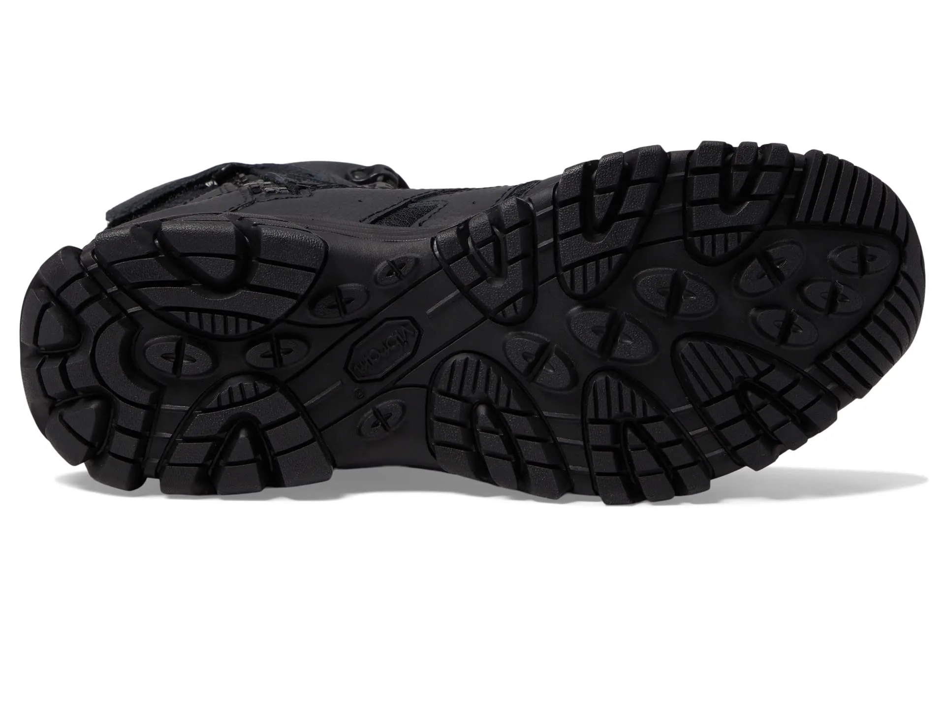 Merrell Work Moab 3 8" Tactical Zip Wp Boots, Black