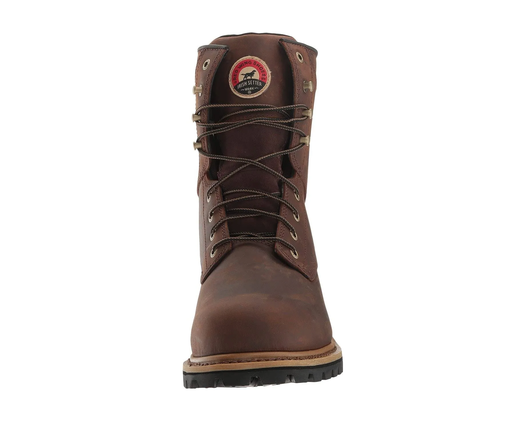 Mesabi 8" Waterproof Steel-Toe Logger Work Boot EH Irish Setter, brown