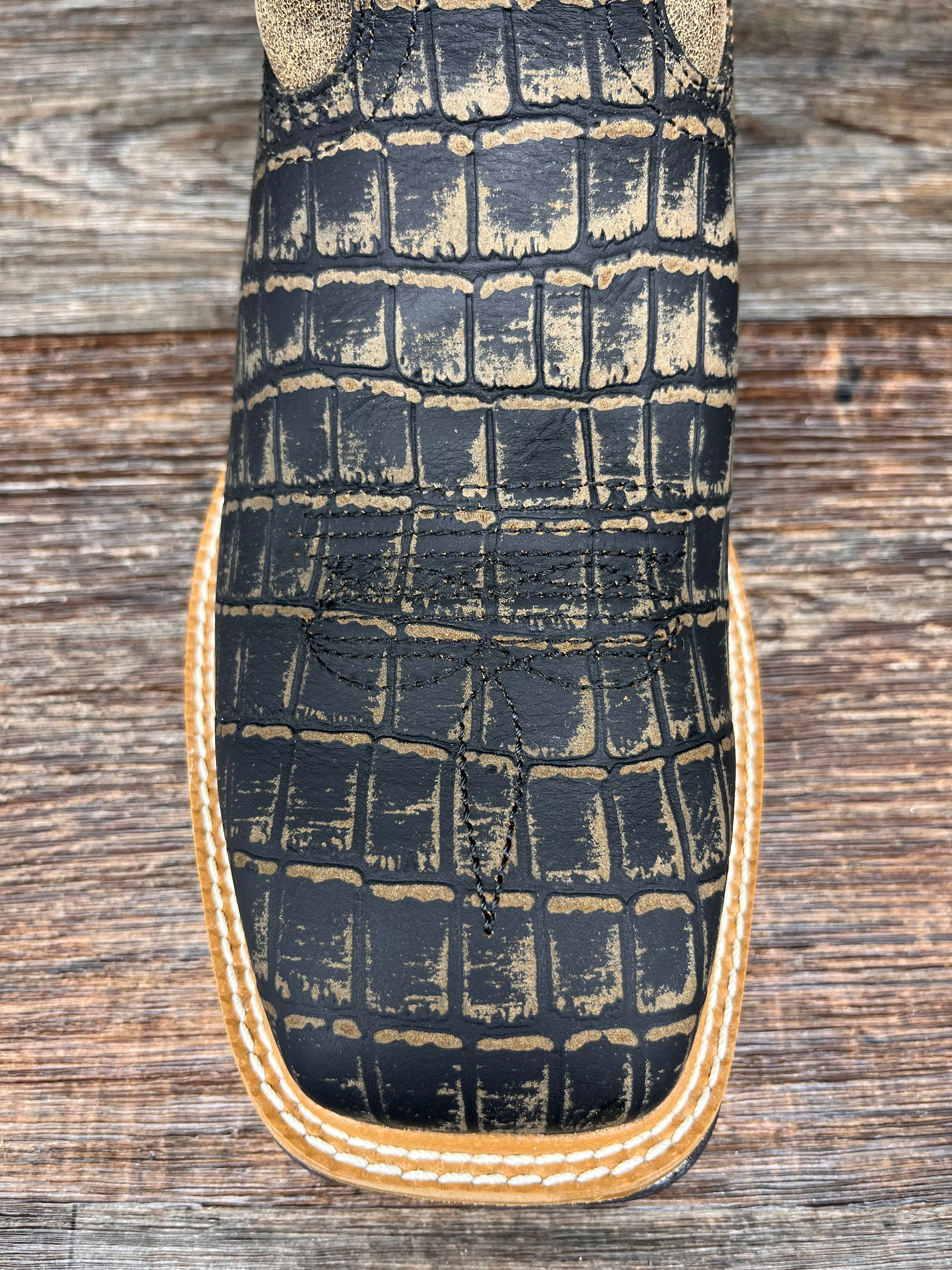 mlcc023 Men's Soft Toe Square Toe Slip On Work Boot by Twisted X