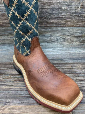 mxbn002 Men's Nano Composite Safety Toe Cell Stretch Work Boot by Twisted X